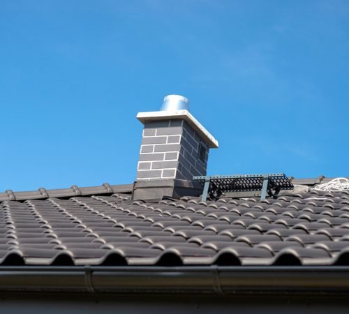 The,Roof,Of,A,Single-family,House,Covered,With,A,New